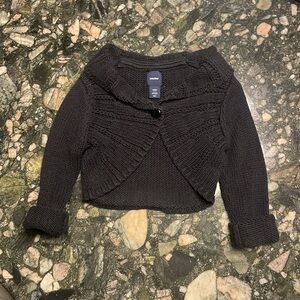 Baby Gap toddler 3 years black sweater pre owned in good condition